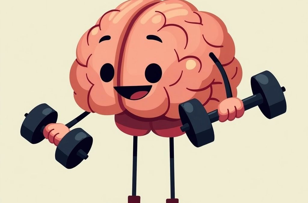 Por abdominais no cérebro